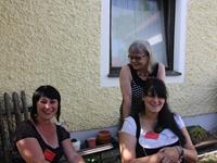 Michaela, Franziska und Andrea